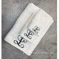 microfiber bath towel Embroidered White towels 100% Cotton Bath towel Hotel Factory